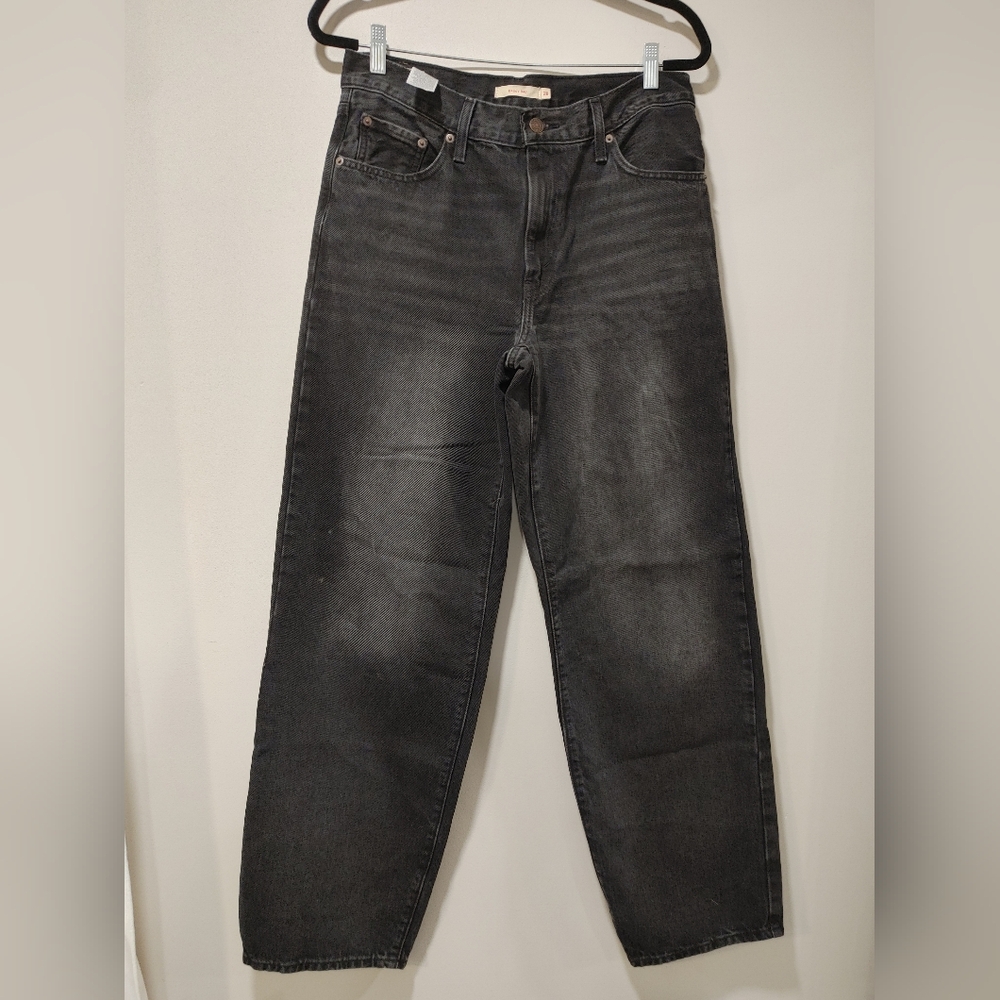 Levi's Baggy Dad Classic Black Jeans